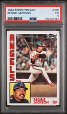 1984 Topps - Reggie Jackson #100 Tiffany