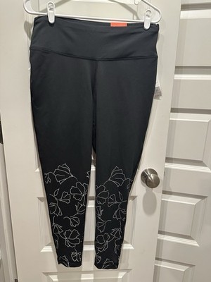 Zelos Women s 1X Floral Dot Leggings NWT (MSRP-52) 7/8ths Length