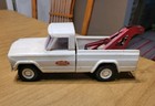 New ListingTonka Jeep Tow Truck Wrecker White Vintage Pressed Steel 1970’s