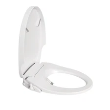 Smart Bidet Toilet Seat Adjustable Heated Seat,Dual Wash Modes,Quiet Soft-close