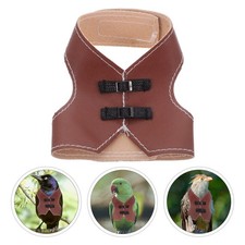 Light Brown Adjustable Hen Saddle Apron Vintage Fake Bird Vest