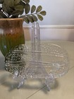 VTG 1970’s Pukeberg Glass Swedish Crystal Art Glass 8” Panel By Uno Westerberg — photo 1
