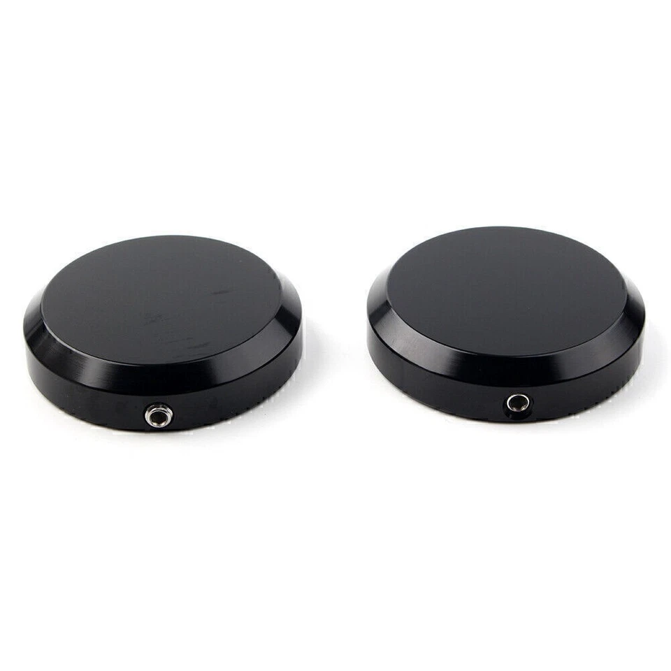 Cubierta de tapa de horquilla Billet negra apta para Victory Cross Country X-1 Boardwalk Board Walk Foto 2 de 4