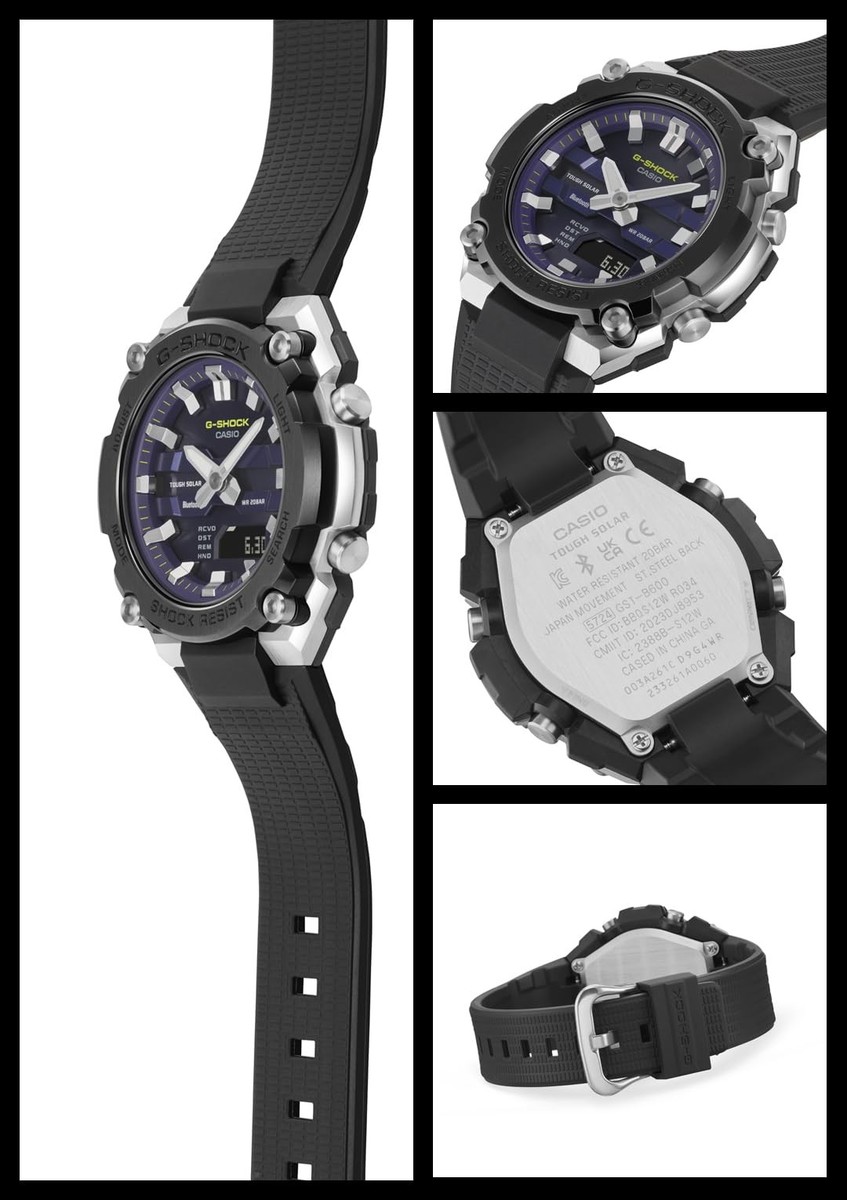G-SHOCK （GST-B600A-1A6JF） GST-B600A-1A6 | G-SHOCK G-STEEL GST-B600 Series | CASIO INDIA