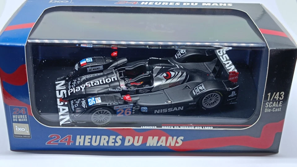 Oreca O3-Nissan 2011 Mailleux-Ordoñez-Ayari Le Mans Ixo Scale 1:43 - Imagen 3 de 4