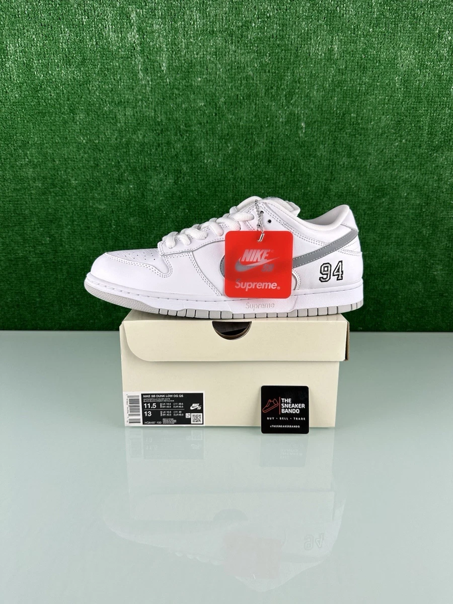 Nike Dunk Supreme Low Silver for Sale | Authenticity Guaranteed | eBay