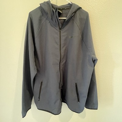 Nike Dri Fit Navy Blue Lightweight Hooded Jacket XL Gently Worn