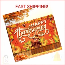KatchOn, Happy Thanksgiving Banner - XtraLarge, 72x44 Inch | Happy Thanks giving