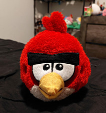 Angry Birds Red Bird Stuffed Plush Toy Logonet 2016 Rovio