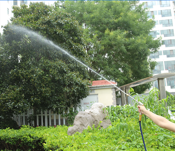 High Pressure Water Sprayer Hose Nozzle Adjustable Jet Garden Car Wash Tool