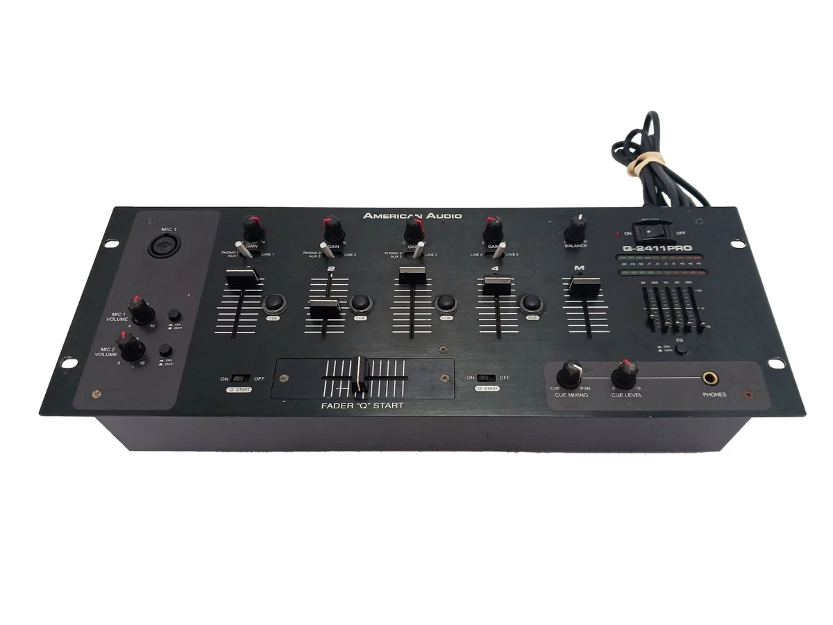 AMERICAN  AUDIO ミキサー American Audio 10 MXR BT DJ Mixer | zZounds