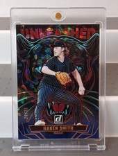 2025 Panini Donruss Unleashed Hagen Smith #12 Blue Ice /35 (RC)