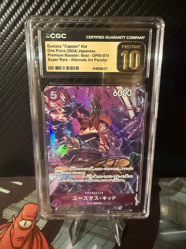 Eustass"Captain"Kid (Alternate Art) graded CGC 10 for sale on eBay