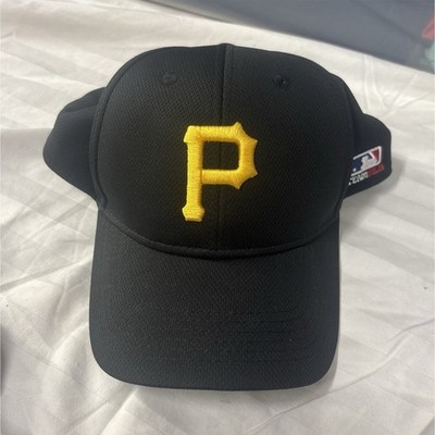 OC Sports Pittsburgh Pirates MLB Black Yellow Baseball Cap Adjustable