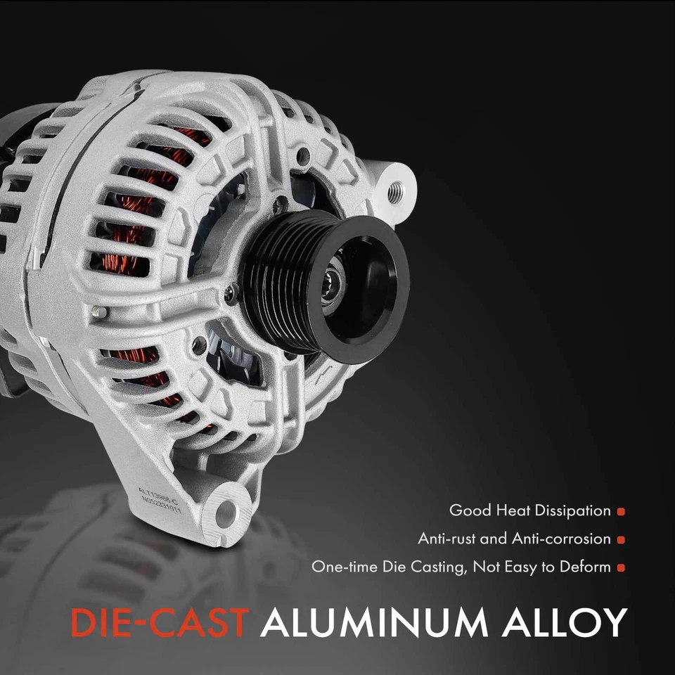 Alternador para BMW E46 325Ci 330Ci 2004-2006 325i 330i E85 Z4 120A CW 6 ranuras Foto 4 de 4