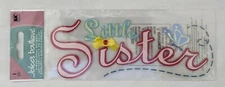 RARE Jolee's Little Sister Scrapbooking Title Stickers