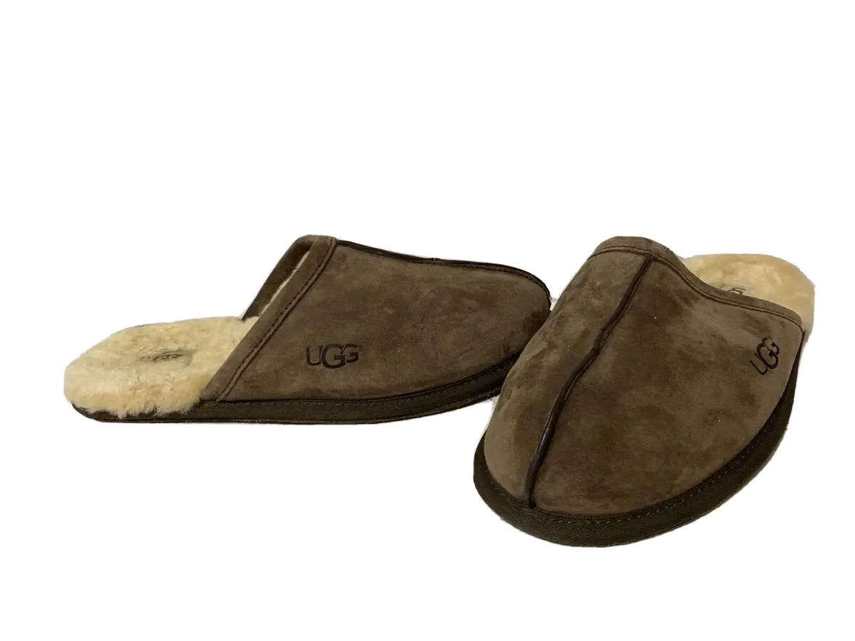 UGG Men's Scuff 5776 Slide Slipper Size 10 Brown Suede EUR 43/UK 9