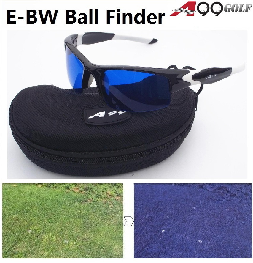 A99 Golf Gift E-BW Golf Ball Finder Glasses with Moulded Case