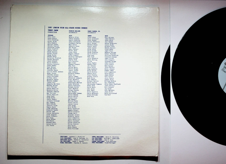 1987 Florida All-State Band Chorus Orchestra Vinyl 2-LP Record Gatefold VG+ - Image 2 of 4