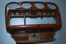 Edelholz Wurzelholz Mittelkonsole oben Opel Omega CD Caravan B 2.5 TD gebraucht