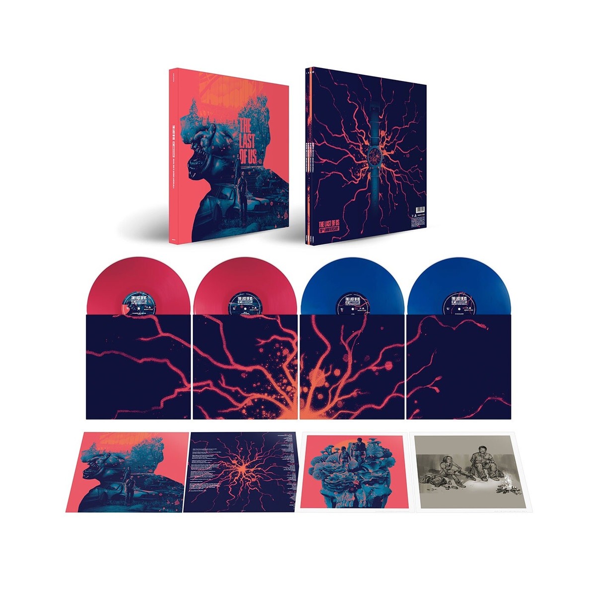 The Last of Us 10th Anniversary Vinyl Box Set - 4 LP | Collector's