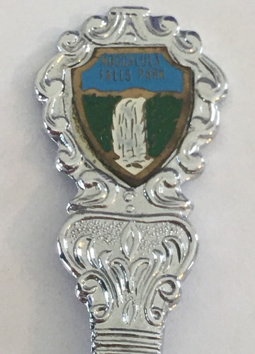 Noccalula Falls Park Alabama Vintage Souvenir Spoon Collectible
