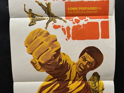 5 FINGERS OF DEATH Australian Daybill Movie Poster Shaw Bros kung fu Hong Kong - Picture 4 of 6