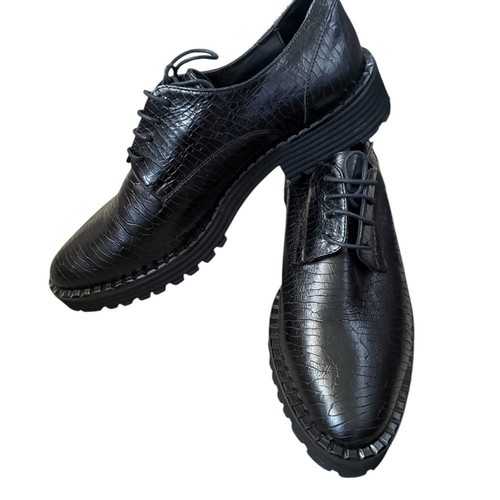 Le Botteghe Di Cappelletti Mario Leder Schnürschuhe Oxford Schwarz Gr. 39 - Bild 4 von 15