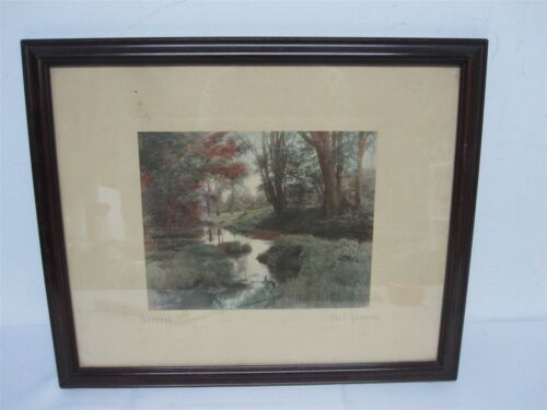 SIGNED FRED THOMPSON HAND TINTED PHOTOGRAPH