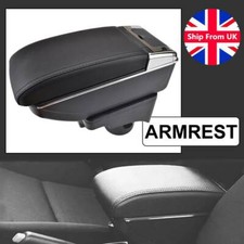 Dual Layer Armrest Car Central Storage Box For VW Jetta Golf MK5 MK6 2006-2011