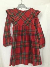New Wonder Nation Plaid Dress Red Girls many sizes
