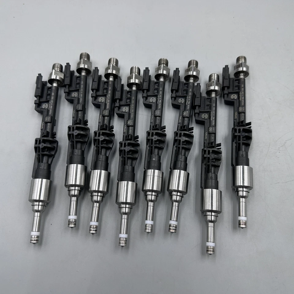 8X Genuine Bosch Fuel Injectors 0261500109 For BMW M5 M6 X5 X6 550i 13647597870 - Image 2 of 4