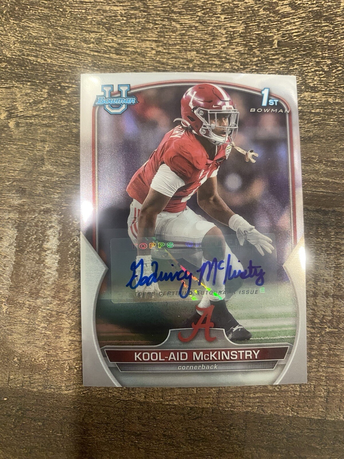 2022 Bowman Chrome University Kool-Aid McKinstry #14 Bowman 1st Rookie Auto RC