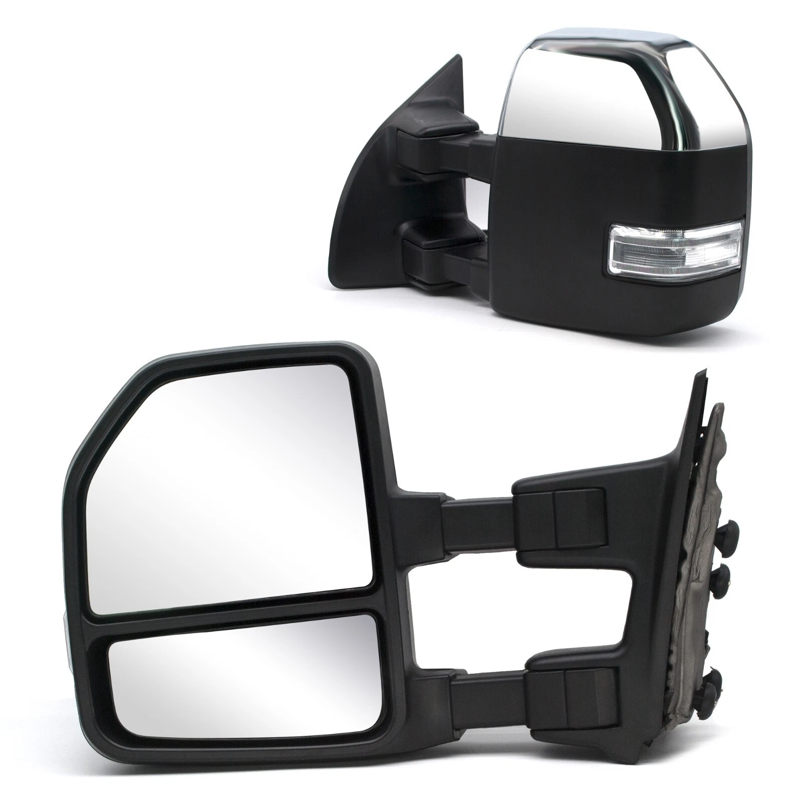 New Style Pair Towing Mirrors For 99-16 Ford F250 F350 Super Duty Manual Chrome
Opens in a new windo
