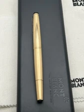 Montblanc  no. 82 Gold Plated Fountain Pen, 14K M Nib-Exc. Condition