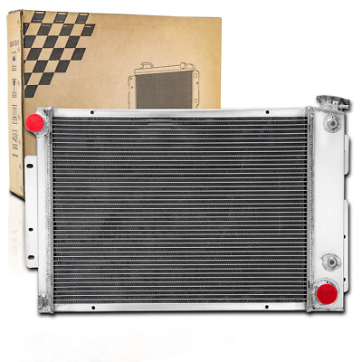 4-Row Aluminum Core 23'' W CC370 Radiato For 1967-1969 Chevy Camaro Big Block AT