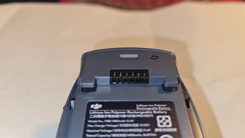 DJi Spark Genuine Lithium ion Polymer 3s Battery 30 Charge MB1-1480MaH 13.5V - Image 2 of 4