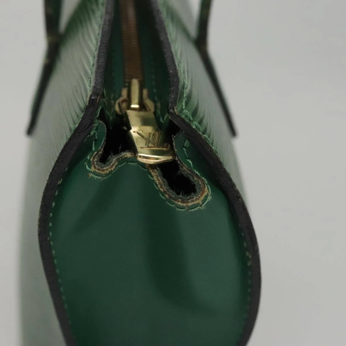 LOUIS VUITTON（LV） Borsa lunga Louis Vuitton Epi Saint Jacques Poignees verde M52334 LV originale 105604