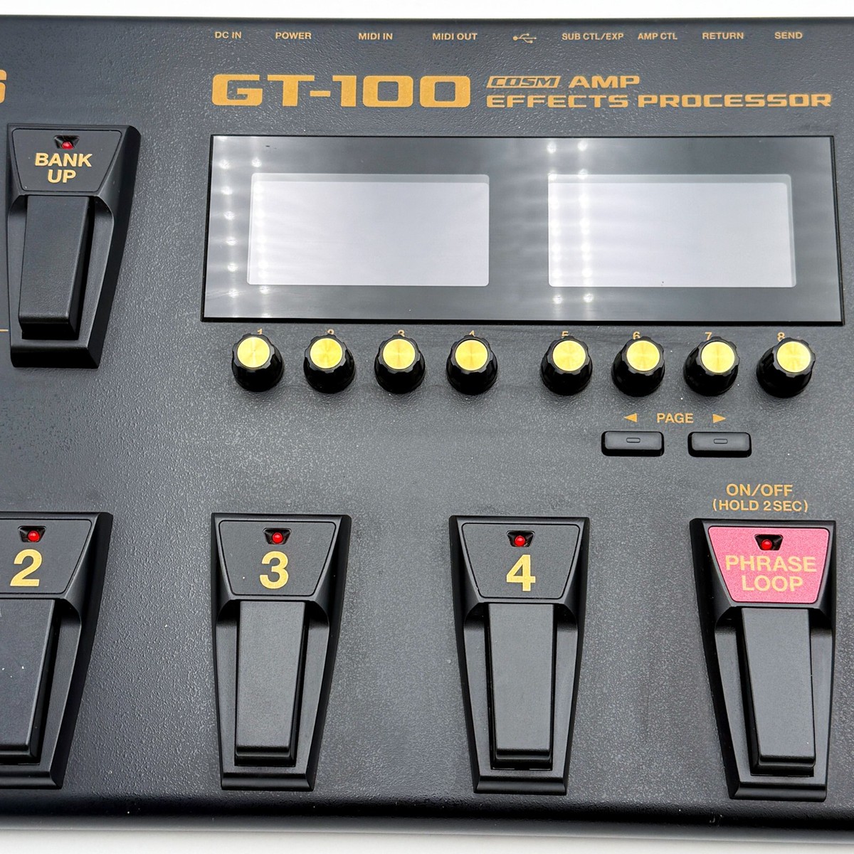 Boss GT-100 Multi-Effects Processor Guitar Effect Pedal Good