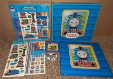 2005 THOMAS  FRIENDS SCRAPBOOK ALBUM W/ STICKERS SANDY LION STICKER DESIGNS