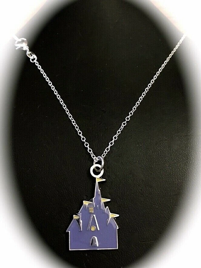 Cinderella castle necklace deals