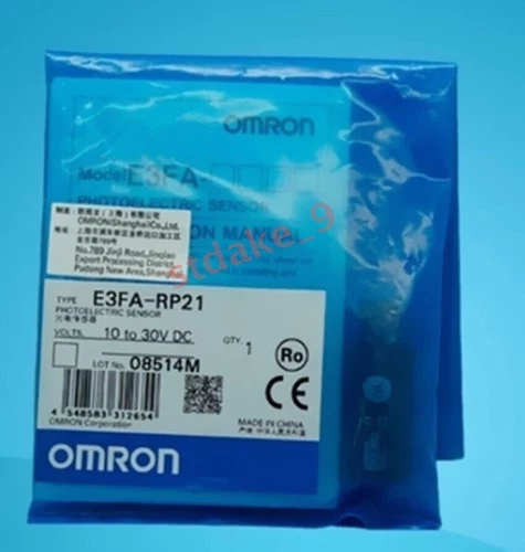 New OMRON E3FA-RP21 Photoelectric Sensor E3FARP21 Free Shipping 1PCS