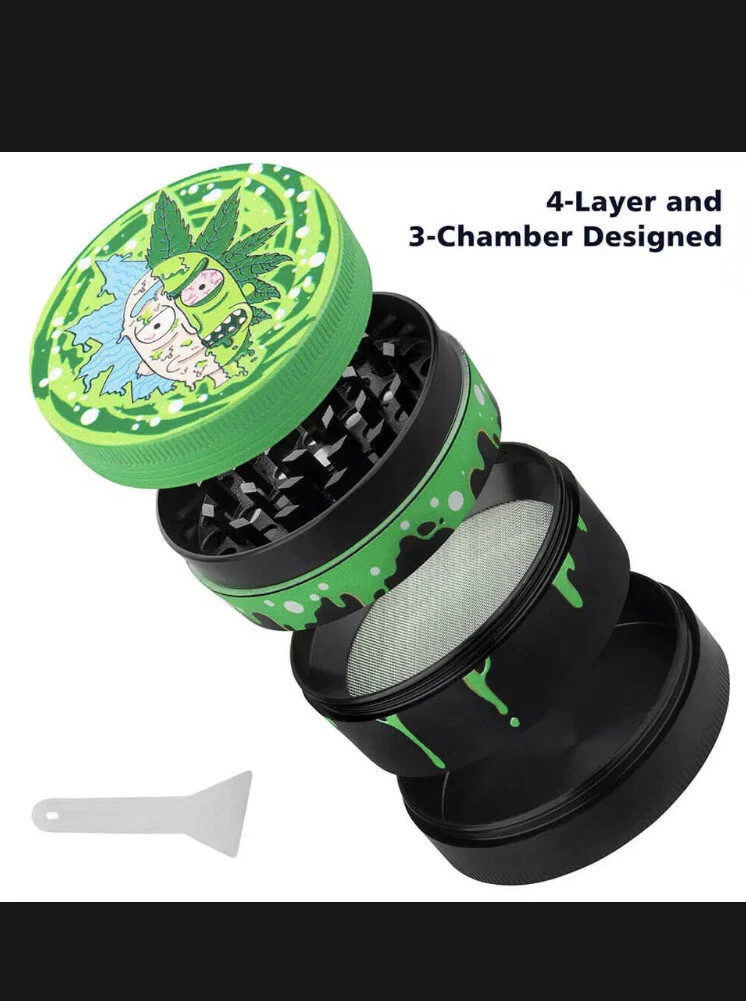 2 inch 4 layer metal dry herbal spice tabacco grinder
Opens in a new window or tab
