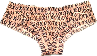 medium - NWT Victoria's Secret lace cheeky panty w/letters (c163)