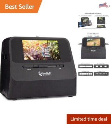 Portable Photo Scanner - Scan 4x6 Photos & 35mm, 110, 126 Film - 22 MegaPixels