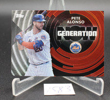 2022 Topps Series 1 - Generation Now Black #GN-21 Pete Alonso /299 mets