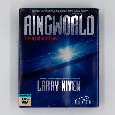 Ringworld US Import Tsunami IBM PC MS-DOS, 1992, 3,5'' Disks Adventure wie Sierra