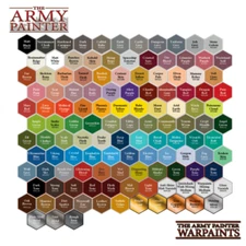 The Army Painter Warpaints Complete Range - Singles - Flat/Effect/Metallics/Wash
