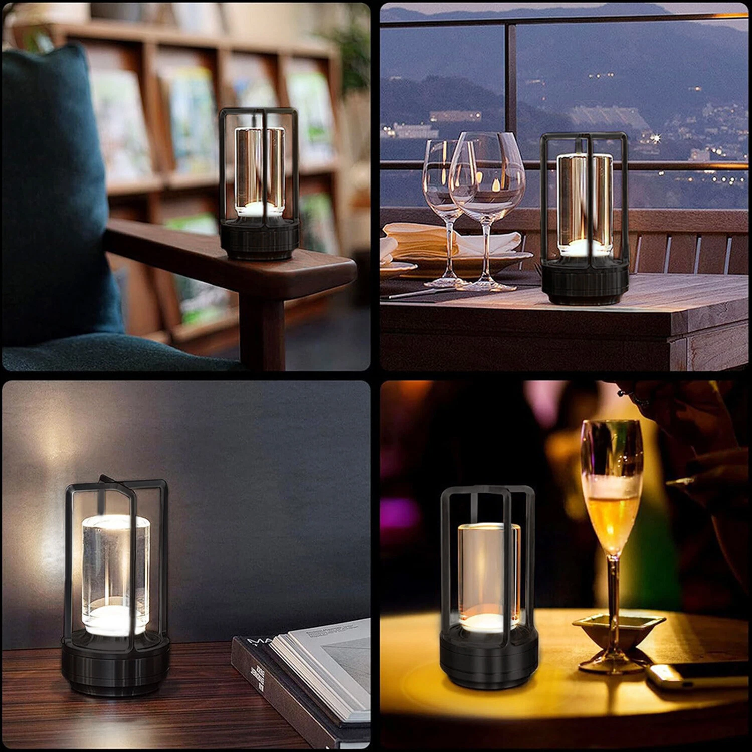 Bedroom Tabletop Lamp with Soft Light Glow