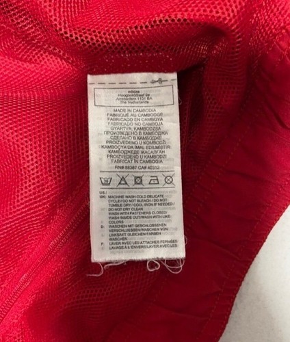 Red Adidas track suit top for kids - 11-12yrs - Picture 5 of 6